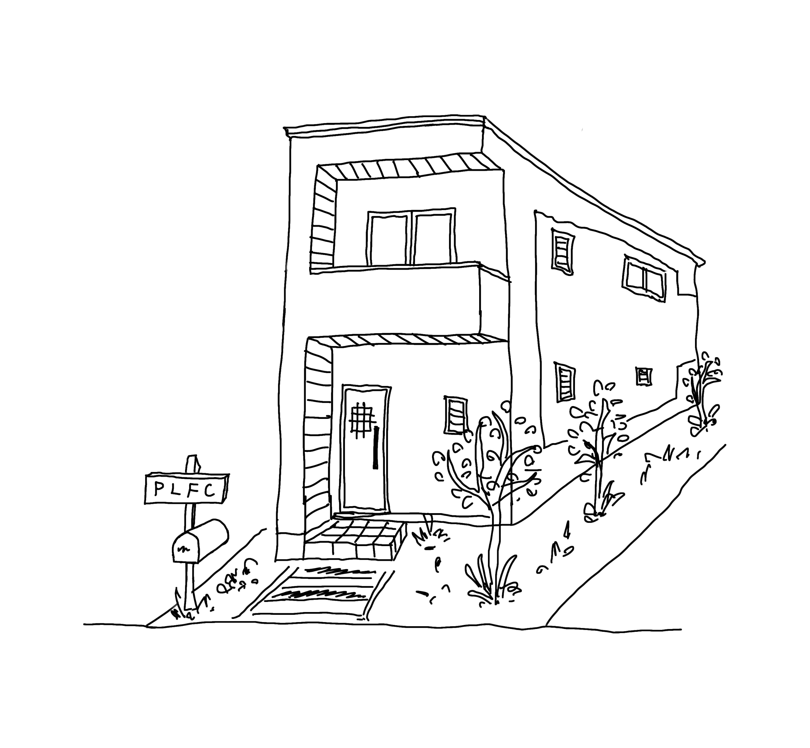 プランファクトリーの家イラスト